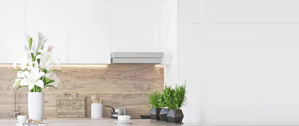 Bright, modern kitchen